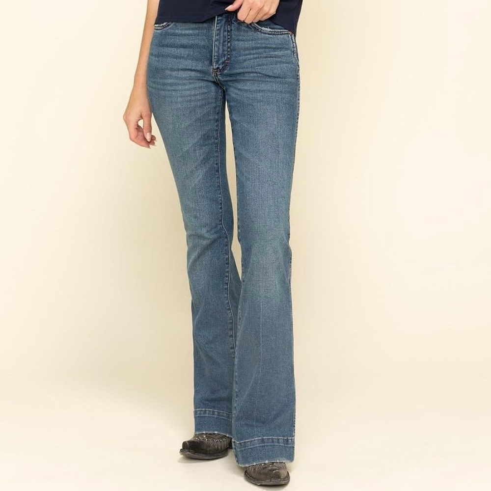 Wrangler womens Retro High Rise Trouser Jean